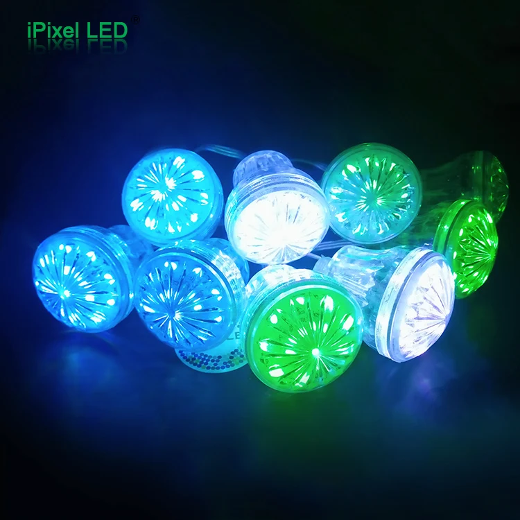Водонепроницаемый Адресный 60 мм волшебный цвет ucs1904 rgb led узловые огни|led nodes|rgb