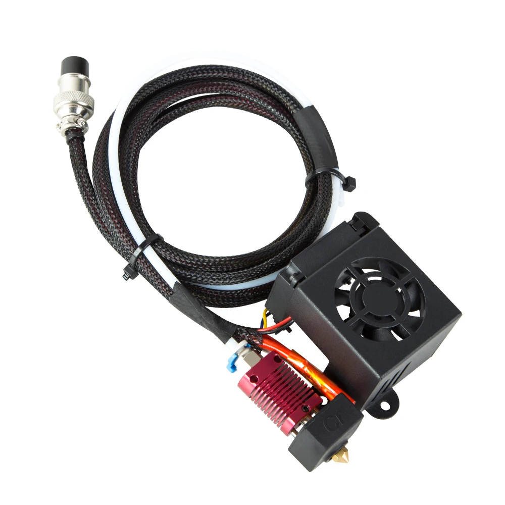 

3D printer part Full Assembled Extruder Kits Fan Cover Air Connections Nozzle Kits for CR-10/CR-10s/S4 S5 Extrend 3D