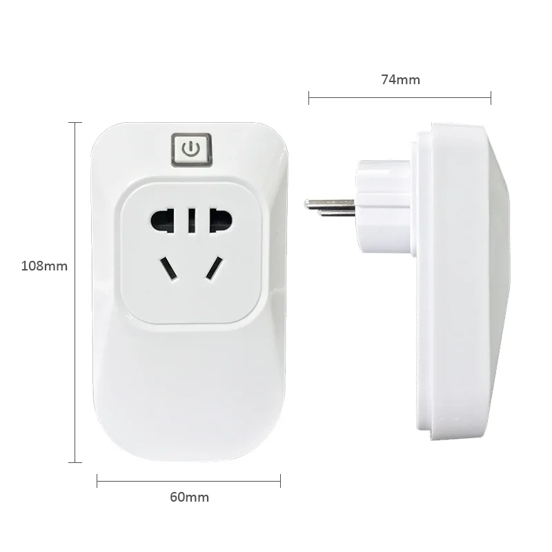 Wireless Remote Control Socket Smart Socket Switch Plug Outlet for Focus Network GSM Alarm System ST-VGT HA-VGW ST-IIIB