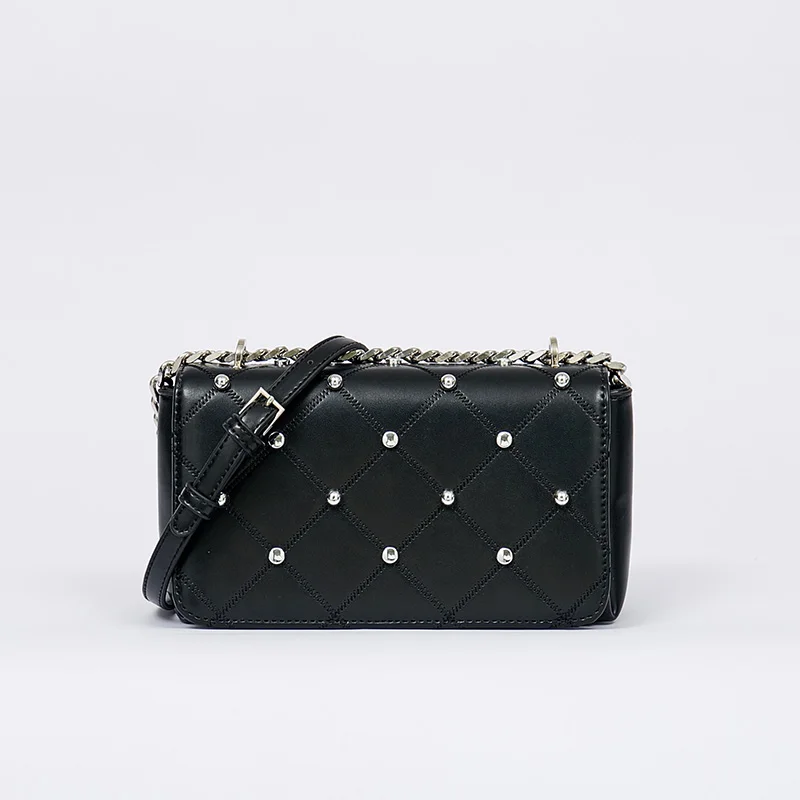 

Women Bag For Women 2018 Shoulder Bags Small Ladies Messenger Bags Crystal Diamond lattice Pink Green Black Women Handbag