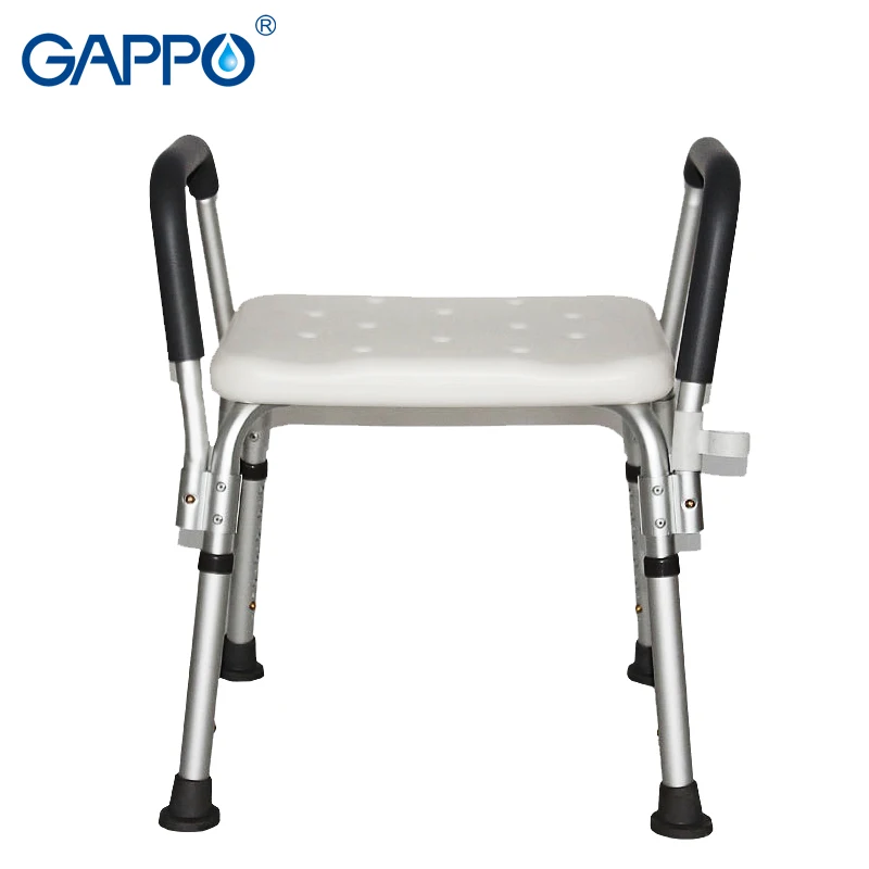 GAPPO Wall Mounted Shower Seats Bathroom Safety Shower Chair Height