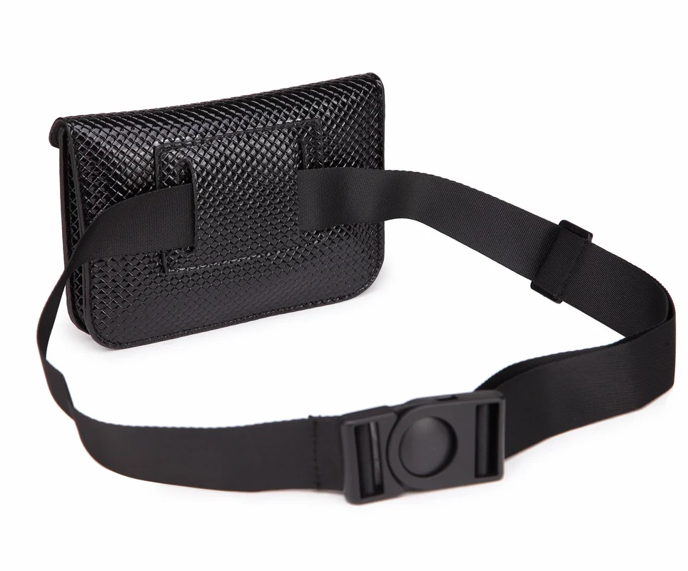 Mihaivina повседневная женская маленькая черная однотонная поясная сумка Женская поясная сумка мешочки для телефона модная поясная сумка оптом