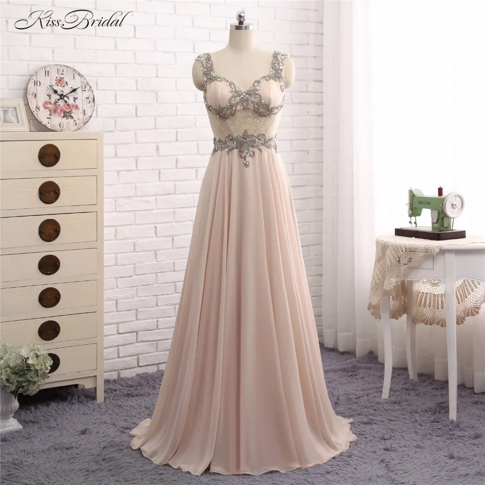 Vestido de Festa вечерние платья длинный халат Soiree 2017 ТРАПЕЦИЕВИДНОЕ милое шифоновое