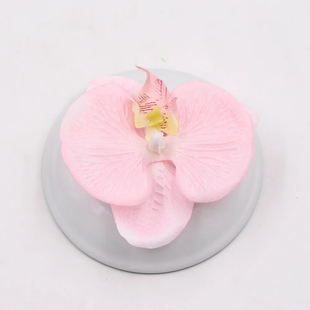 100pcs Artificial Flower high quality Silk Butterfly Orchid Head For Wedding Car Home Decoration DIY Flores Cymbidium Handmade 100pcs Artificial Flower high quality Silk Butterfly Orchid Head For Wedding Car Home Decoration DIY Flores Cymbidium Handmade