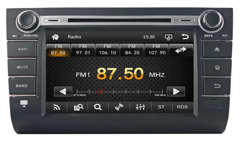 Top 8" Head Unit Car DVD Player GPS Navigation for suzuki swift 2004-2010 with Radio Bluetooth TV Map USB AUX Auto Stereo Audio Map 7