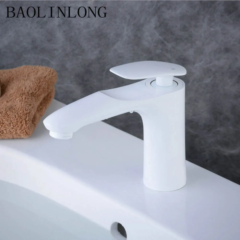 

Brass Basin Bathroom Faucets Tap Deck Mount Sinks Mixer Faucet Vanity Vessel