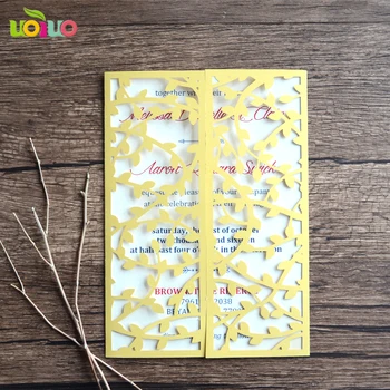 

Beautiful wedding invitation cards manufacturers,10sets/lot laser cutting wedding invitation cards