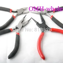 OMH 4 шт. смешанные инструменты для изготовления ювелирных изделий плоскогубцы DIY инструменты пинцет. Инструменты для захвата Глобальный DY12