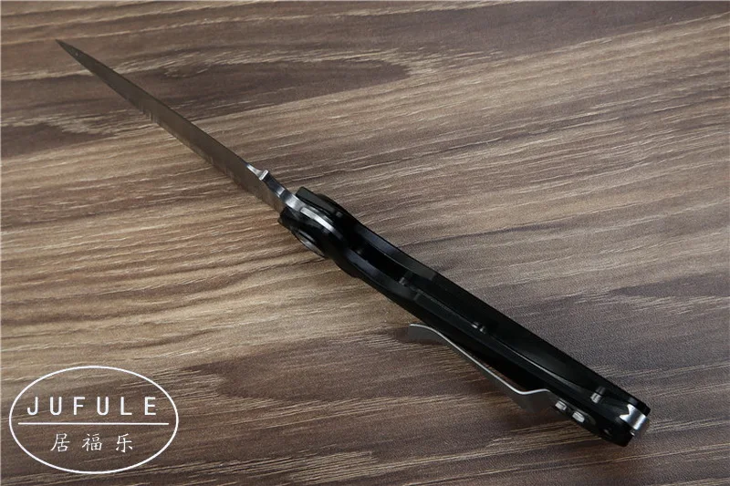 JUFULE D2 лезвие с алюминиевой ручкой Открытый Тактический Кемпинг Охота EDC инструмент складной обеденный кухонный нож