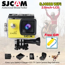 Original SJCAM SJ4000 wi fi 2.0 HD Video Resolution Action Camera Waterproof Camera 1080P Sport DV sj cam sj 4000 sport wifi cam