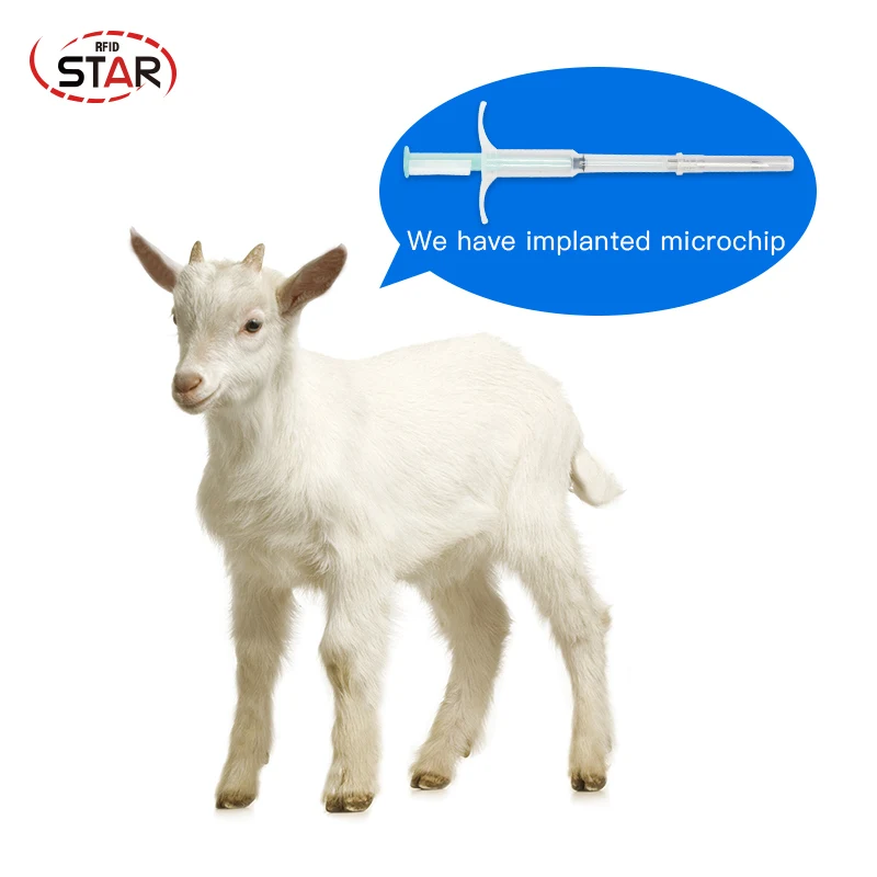 20 шт., ветеринарный шприц с радиочастотной идентификацией для собак, рыб и животных, 1,25*7 мм, ISO11784/785 FDX-B 134,2 кГц, шприц для кошек и собак, змей