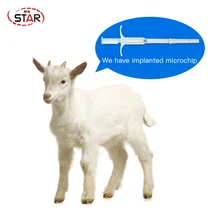 20 шт., ветеринарный шприц с радиочастотной идентификацией для собак, рыб и животных, 1,25*7 мм, ISO11784/785 FDX-B 134,2 кГц, шприц для кошек и собак, змей