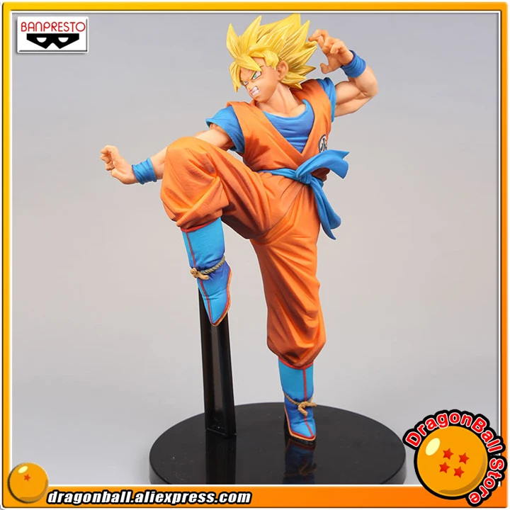 

Japan Anime "Dragon Ball Super" Original Banpresto Son Gokou FES !! vol.1 Collection Figure - Super Saiyan Goku
