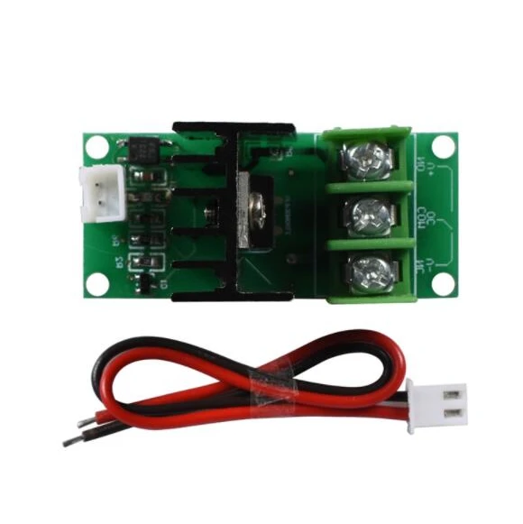 

3D Printer Hot Bed Power Expansion Board Heatbed Power Module Relay MOS Transistor Tube High Current Load Module 50A 5-40V