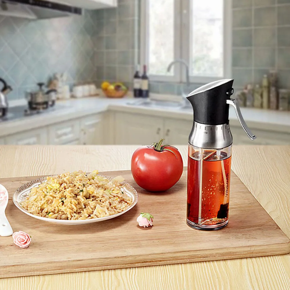 

2 in 1 Olive Oil Sprayer Separate Nozzles Vinegar Sprayer Honey Dispenser Pump Spray Bottle For BBQ Kitchen Seasoning Tools