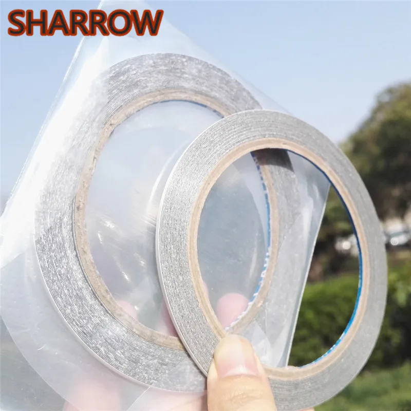 

2 Roll 10M Adhesive Feather Tape Fletching Glue Fletches Reliable Tape Archery Arrow DIY Tools For Arrow Shooting Accessories