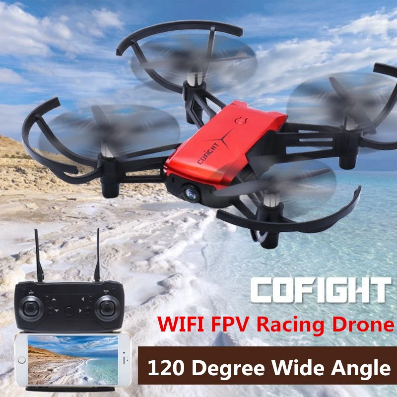 

Travel Aerial Camera 720P Wide Angle HD WIFI FPV Camera Drone Altitude Hold Remote Control Quadcopter With Headless mode RTF