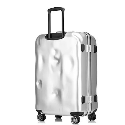 Алюминиевая рама+ PC сломанный багаж на колесиках чехол для чемодана, мужской чемодан на колесиках, Женская многоколесная переноска, Nniversal коробка на колесиках