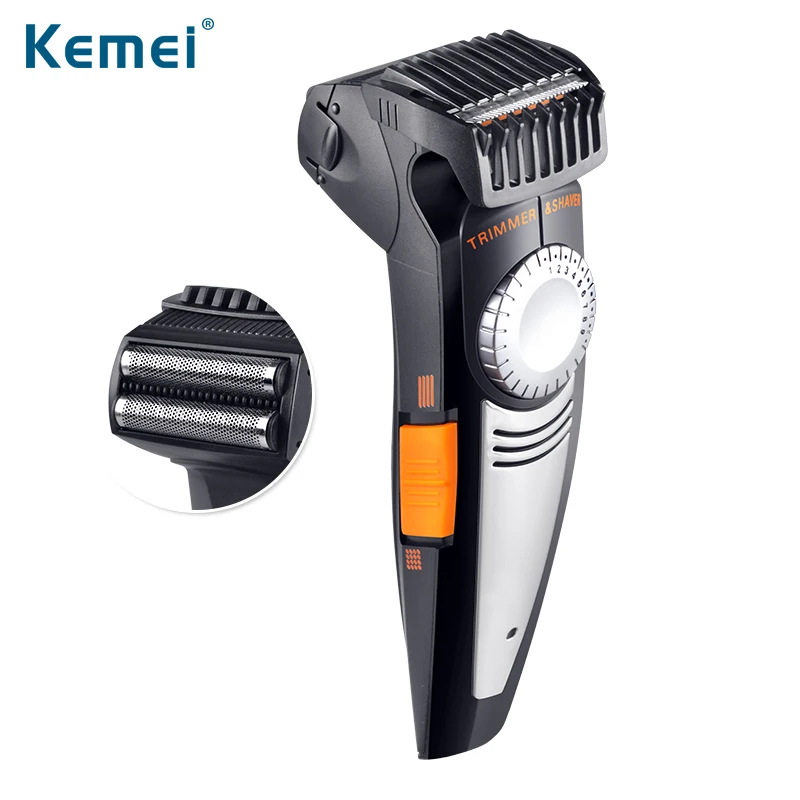 New 2 in 1 Multifunction Men Electric Shaver Hair Trimmer 100 240V 19