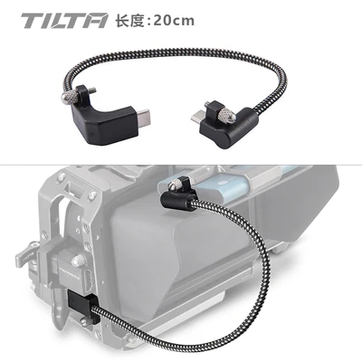 Tilta BMPCC 4K CB-USBC-20 90-Degree 20cm USB-C Cable для 6K PRO | Электроника