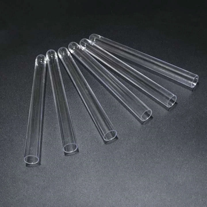 100 шт./лот 15x150 мм круглые нижние пластиковые пробирки для видов лабораторных экспериментов