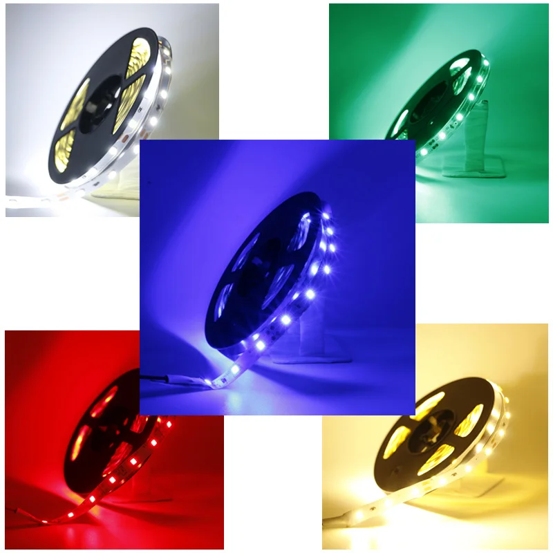 Светодиодная лента Khaosen SMD 2835 5630 5050 не является водонепроницаемой RGB розовая 300