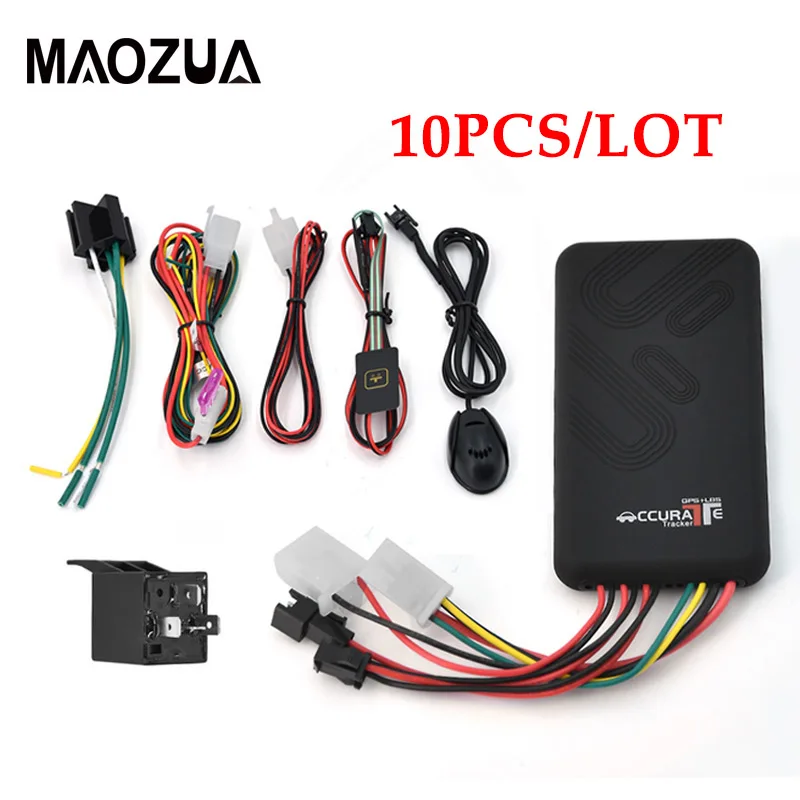 10PCS/LOT Real-time Vehicle GPS Locator Mini Car GPS Tracker GT06 with Cut Off Fuel / Stop Engine / GSM SIM Alarm