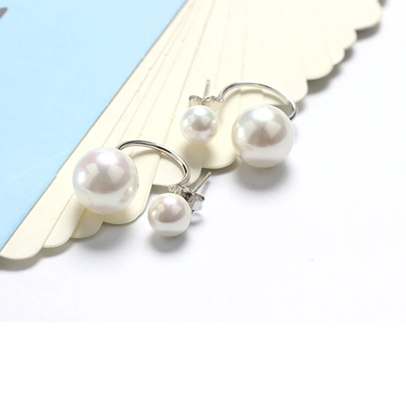 

AAAA Perfect Round S925 Freshwater Pearls Stud Earrings for Women 5-6mm 8-8.5mm Pearls Fine Jewelry