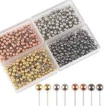 800 шт./компл. Цвет Фул пуш-ап набор заколок для 200 шт. Цвет качество металла булавка для чертежных кнопок Товары для офиса школы канцелярские товары для офиса