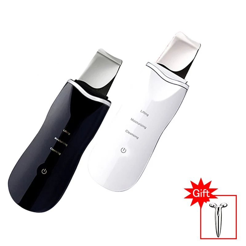 Ultrasonic Skin Scrubber Deep Face Cleaning Machine Peeling Shovel Facial Pore Cleaner Lift | Красота и здоровье