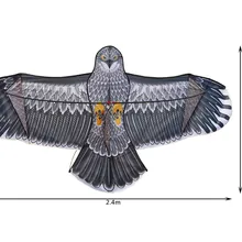 Высокое качество 2,4 м большой орел воздушный змей летающие игрушки для взрослых ripstop нейлоновые воздушные змеи катушка cometas para adultos cometas