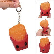 Декоративная забавная фри мягкое медленно растущее крем ароматизированный милый Сбор подарков снятие стресса милая мягкая игрушка, Прямая поставка