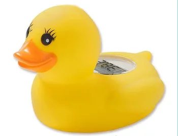

Cartoon Floating Lovely Yellow Duck Baby Water Thermometer, Kids Bath Thermometer Toy, Plastic Tub Water Sensor Safe Protect