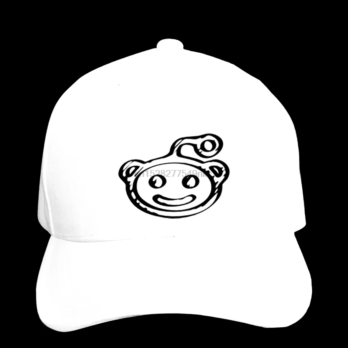 Men Baseball Cap Reddit Logo Sketch 