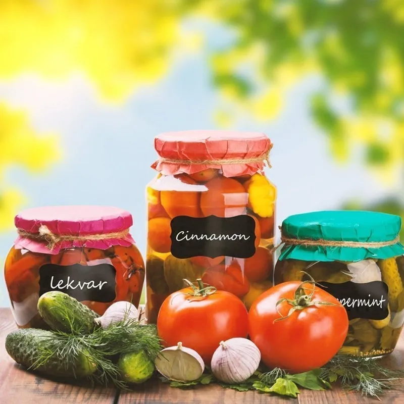 32pcs-set-Blackboard-Sticker-Craft-Kitchen-Jars-Organizer-Labels-Chalkboard-Chalk-Board-Sticker-5cm-x-3 (2)
