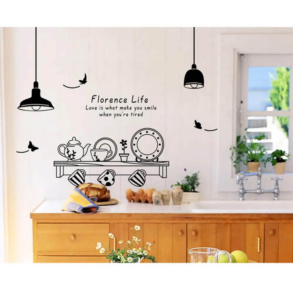 Kitchen Utensils Wallpaper kitchen utensils butterfly letter removable wall stickers art Kitchen Utensils Wallpaper kitchen utensils butterfly letter removable wall stickers art