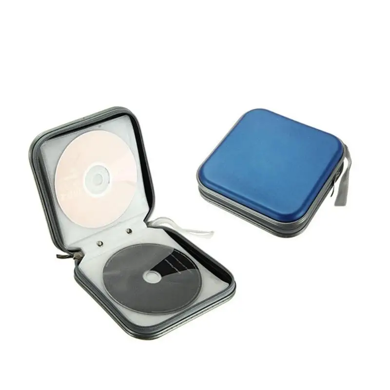  40pcs Capacity Disc CD DVD Wallet Storage Organizer CD Case DVD Bag Holder Album Box Case Carry Pou - 32839228164