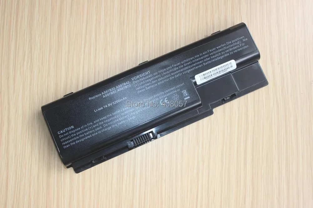 Аккумулятор 8 ячеек для ноутбука Gateway NV73 NV74 NV78 NV79 AS07B41 AS07B31 AS07B32|battery external laptop|battery mini
