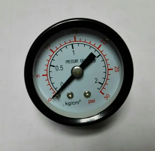 2kg/cm pressure gauge 30psi axial pressure gauge diameter 40mm axial