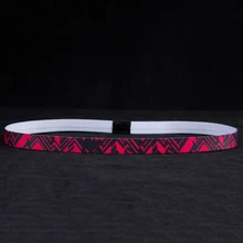 Полосатая поглощающая плетеная противоскользящая повязка от пота на голову эластичная Беговая спортивная йога растягивающая женская спортивная одежда