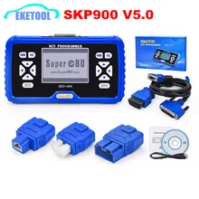 100% original v5.0 superobd2 SKP-900 programador chave novo sem tokens limitada atualização em linha auto chave fabricante skp900 expresso rápido