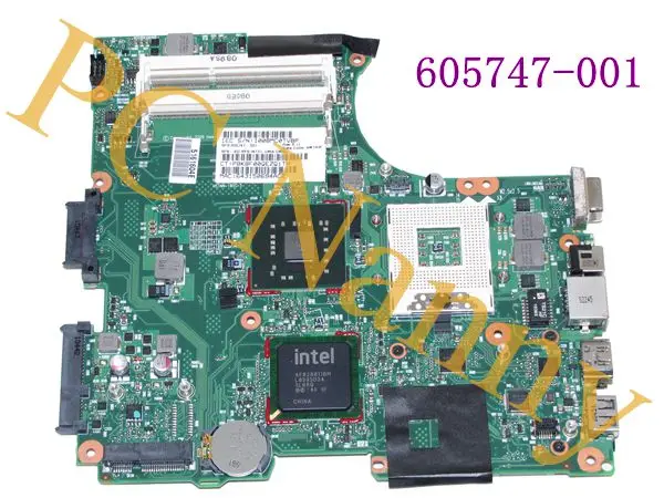 

FOR COMPAQ 320 321 420 421 620 SERIES GM45 INTEL LAPTOP MOTHERBOARD 605747-001 + free CPU