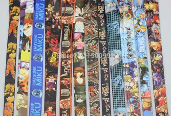 

New 200Pcs Popular Japanese Anime Logo Style mobile Phone lanyard Key chain Strap Charm Gift Free shipping M181