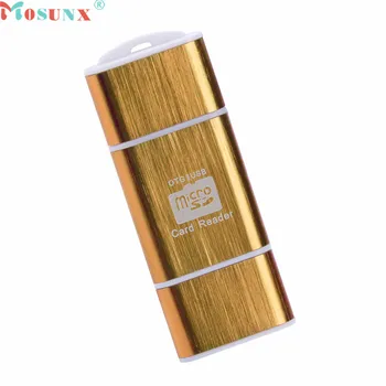 

Mosunx Advanced U disk Top Department 2In1 Micro SD OTG USB 2.0 Flash Drive Card Reader For Smartphone PC Tablet 1PC
