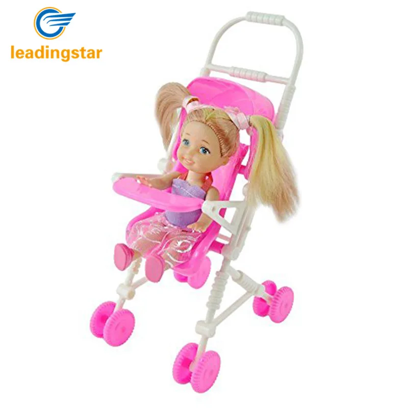 Leadingstar Belle Rose Bebe Poussette Infantile Transport Poussette Chariot Pepiniere Meubles Pour Barbie Christm Cadeaux Zk15 Aliexpress