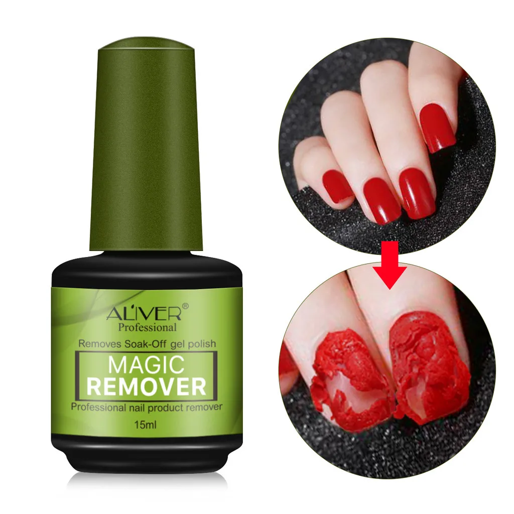 Матовое верхнее покрытие Гель-лак праймер для ногтей 15 мл Гель-лак Burst Magic Remover Off Nail Gel Nail Degreaser Cleaner Base