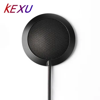 

KEXU Microphone USB Plug Omnidirectional Desktop Conference Meeting Mic +9.6ft Cable for Teleconferencing Meetings & Desktop PC
