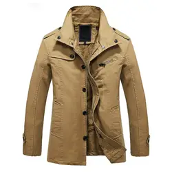 Теплые куртки парка верхняя одежда на меху утепленные длинное пальто с капюшоном-черный хаки Армейский зеленый M-XXXL