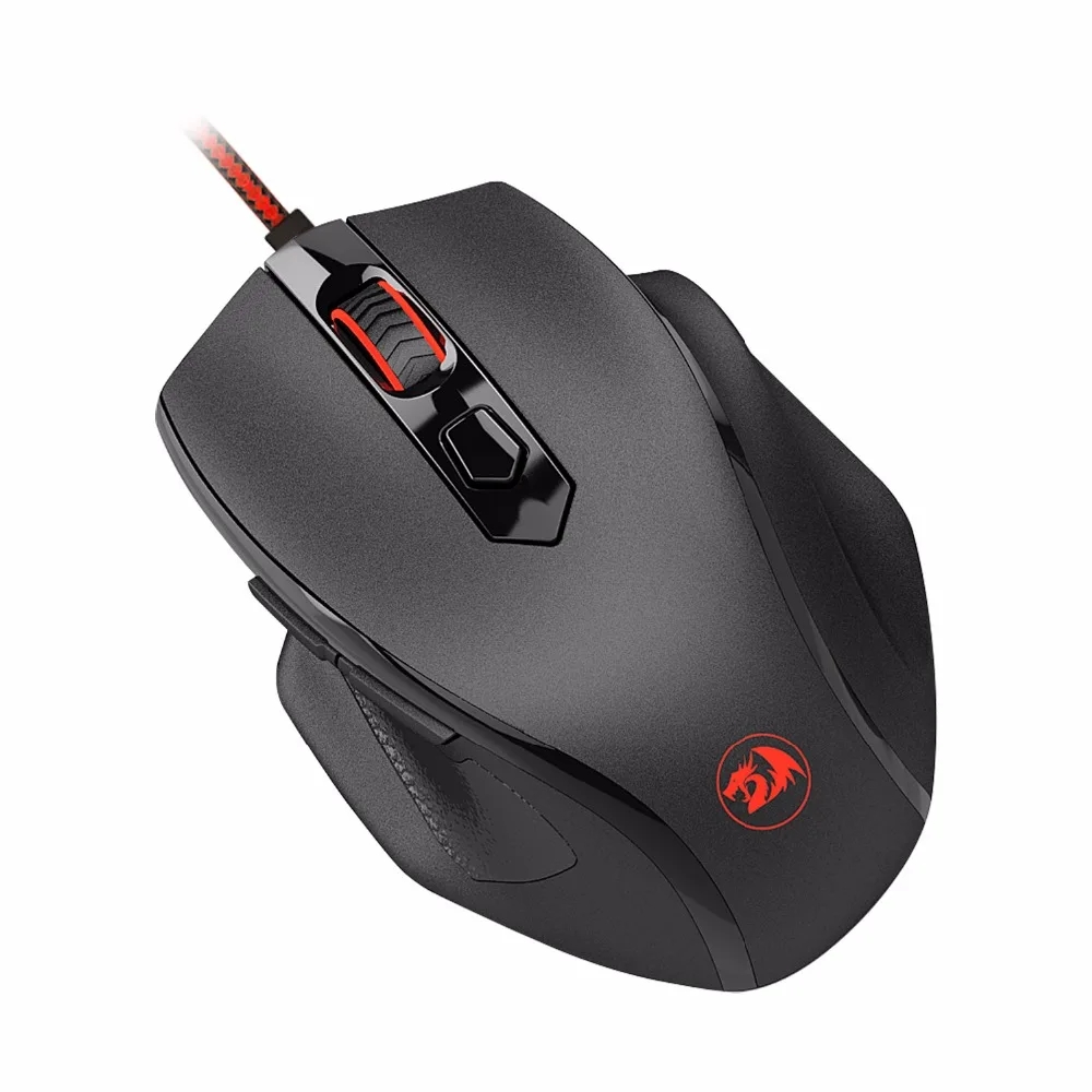 Redragon M709 Тигр 10000 dpi программируемая Проводная компьютерная игровая мышь с 7 кнопками для ноутбука ПК ноутбук компьютер MacBook