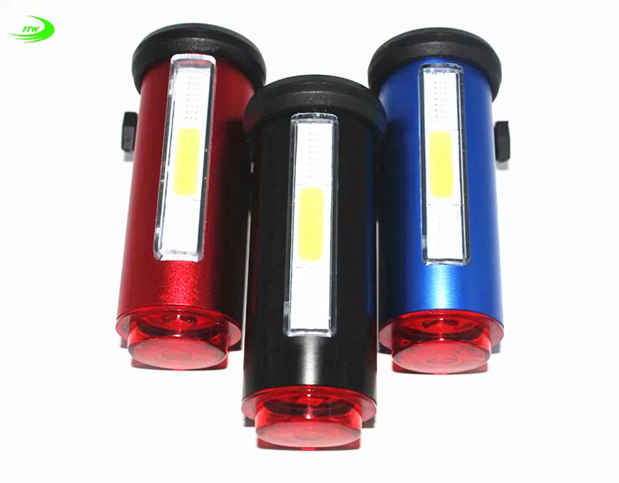 Bicycle USB Light Bike LED 360 Degree Laser Light Cycling Tail Flashlight Bicycle Accessories TL2061